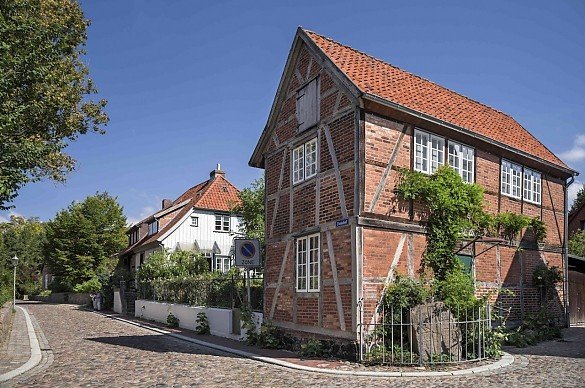 Historische Altstadt am Fluss