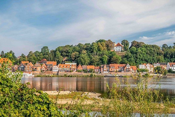 Historische Altstadt am Fluss