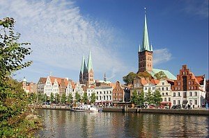 Foto Lübeck am Wasser