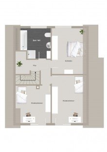 R�ume im Obergeschoss TOP GEPFLEGTES VIEBROCK-HAUS (A+) - MODERNES WOHNEN F�R FAMILIEN IN BELIEBTER LAGE.