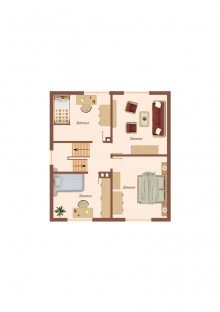 Obergeschoss ALTES HAUS. NEUE IDEEN. GROSSES POTENZIAL F�R IHRE FAMILIE.
