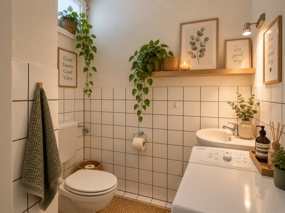 G�ste_WC_KI_Einrichtungsidee Erdgeschosswohnung Bargteheide