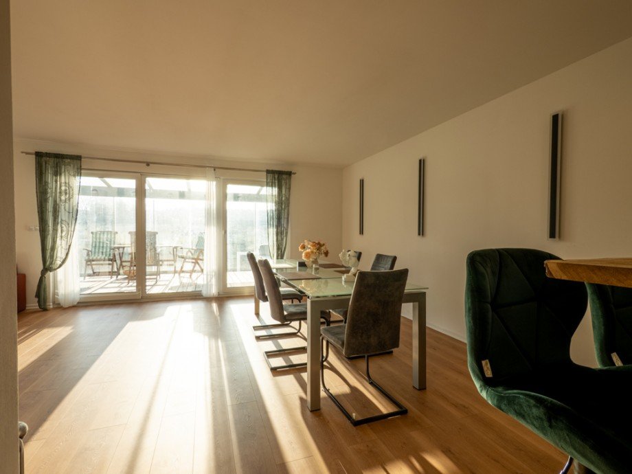 Blick Essbereich Einfamilienhaus Gro�ensee