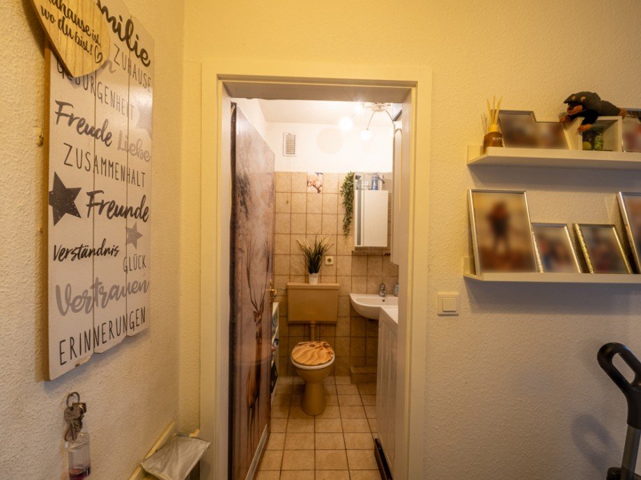 Blick ins Bad Etagenwohnung Bargteheide