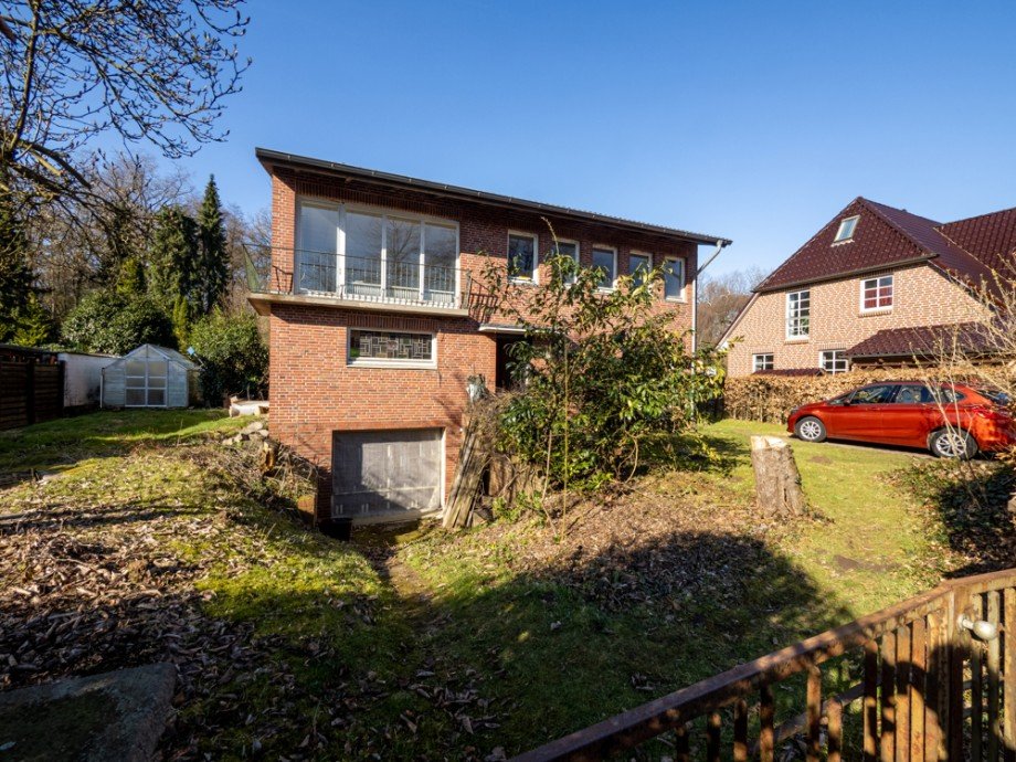 Haus Vorderseite Einfamilienhaus Hamburg / Wohldorf-Ohlstedt