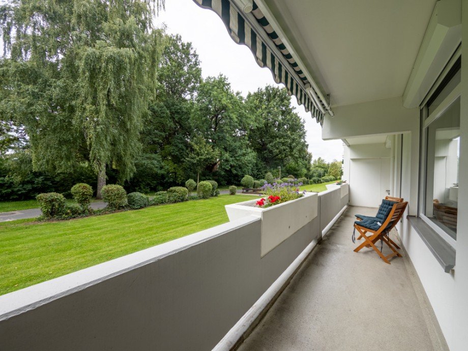 Balkon aktuell Erdgeschosswohnung Bargteheide