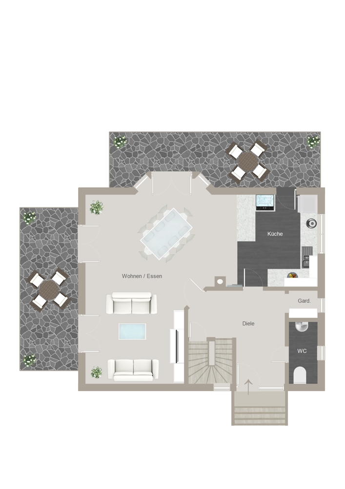 13309 Objekt Hammoor EG Einfamilienhaus Hammoor