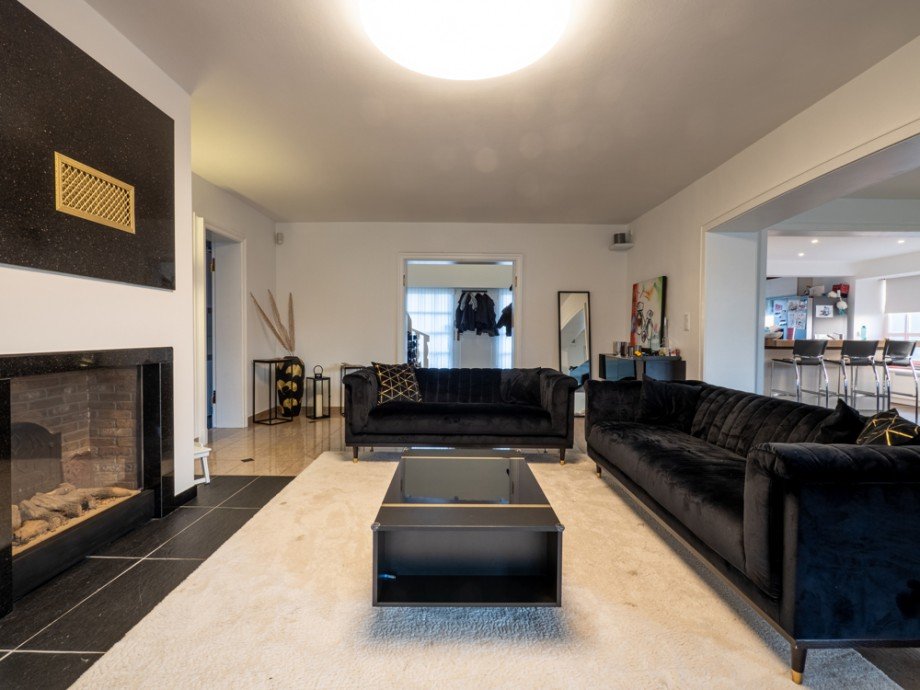 Wohn-Kaminzimmer Einfamilienhaus Bargteheide