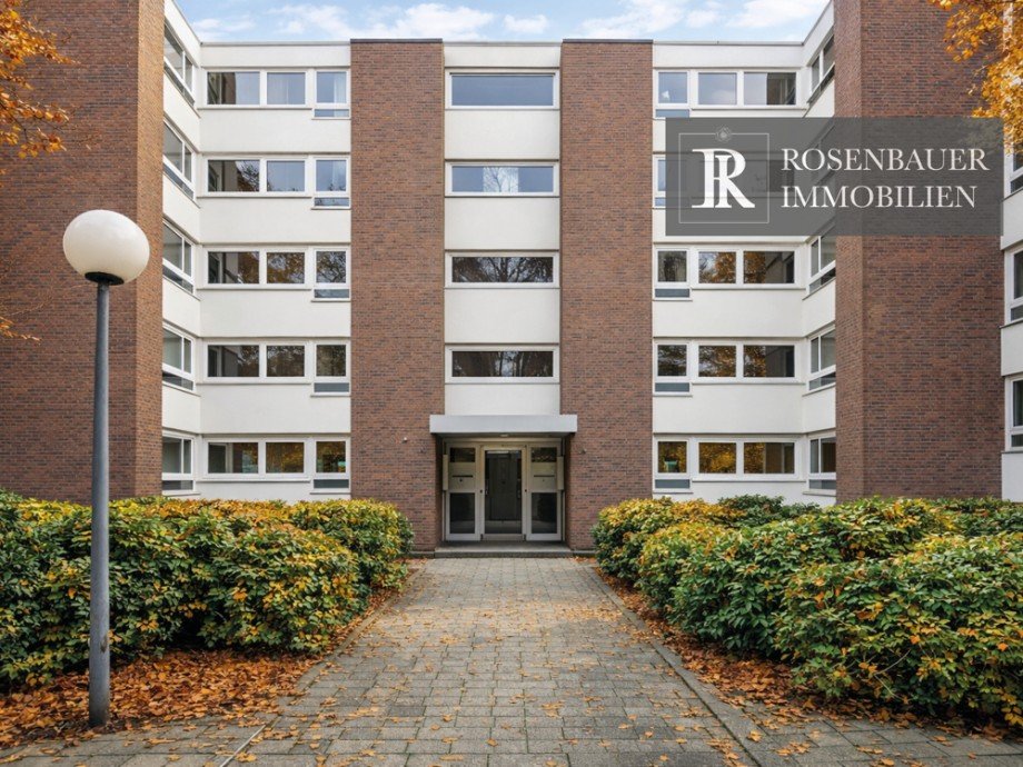 Wohnanlage Vorderseite Erdgeschosswohnung Hamburg