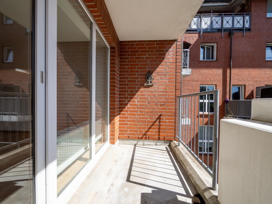 Sonnige Loggia zum Hof Etagenwohnung Glinde