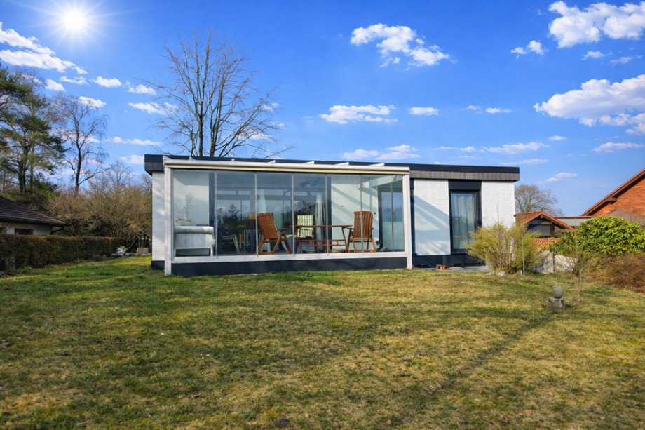 Bungalow Gartenseite Einfamilienhaus Gro�ensee