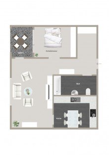 Grundriss VERMIETETE KAPITALANLAGE MIT PERSPEKTIVE.