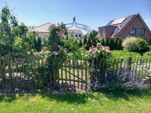 Eingang Gem�segarten Ihr A+ Zuhause im Winterglanz! Hochwertige Stadtvilla mit viel Platz. (Ratzeburg)