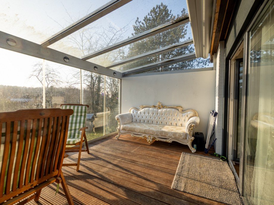 Sonniger Wintergarten Einfamilienhaus Gro�ensee