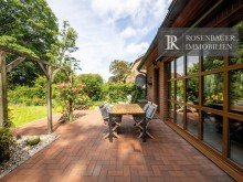 Terrasse TOP MODERNISIERT, ENERGIEKLASSE A ! - HAUSH�LFTE MIT TRAUMGARTEN.
