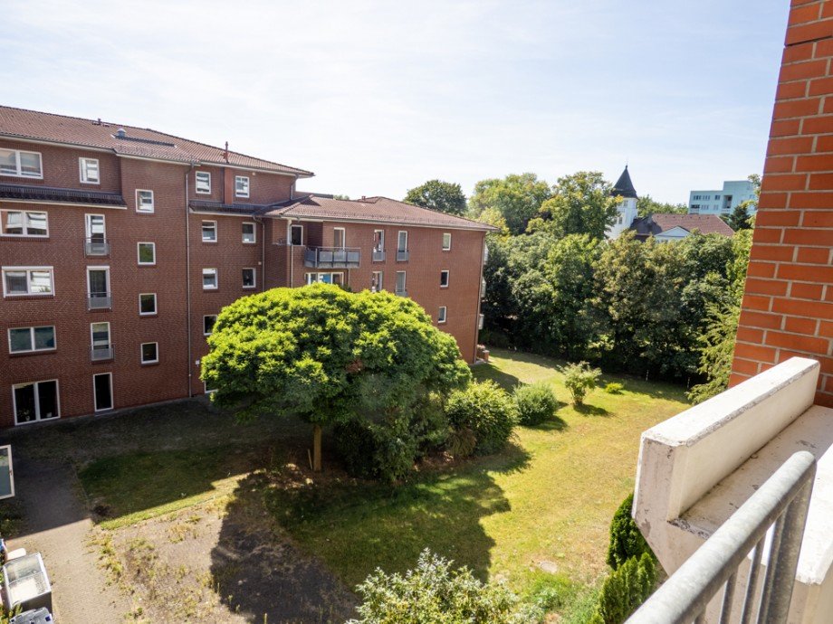 Ausblick Etagenwohnung Glinde