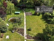 Grundst�ck von oben EINFAMILIENHAUS BAUGRUNDST�CK IN R�CKW�RTIGER LAGE.