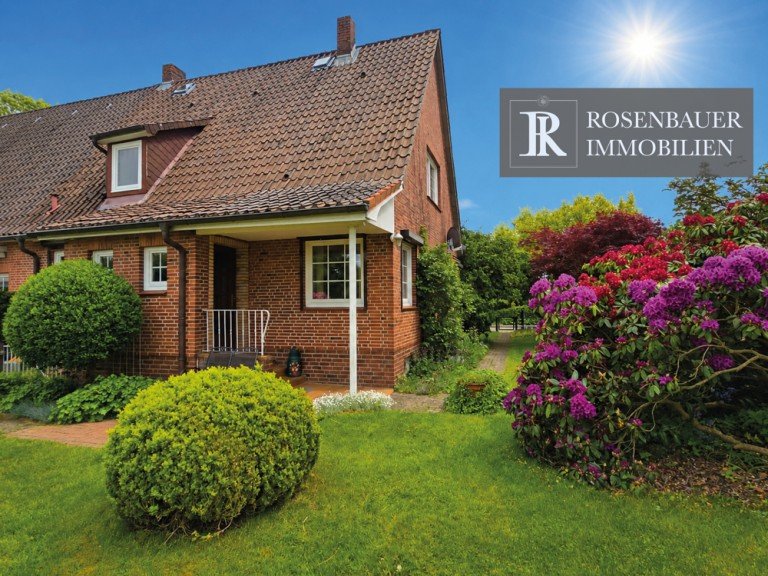Haus mit Garten Jersbek Doppelhaush�lfte Mach�s Dir sch�n: Rotklinker, Landluft & Feldblick inklusive!